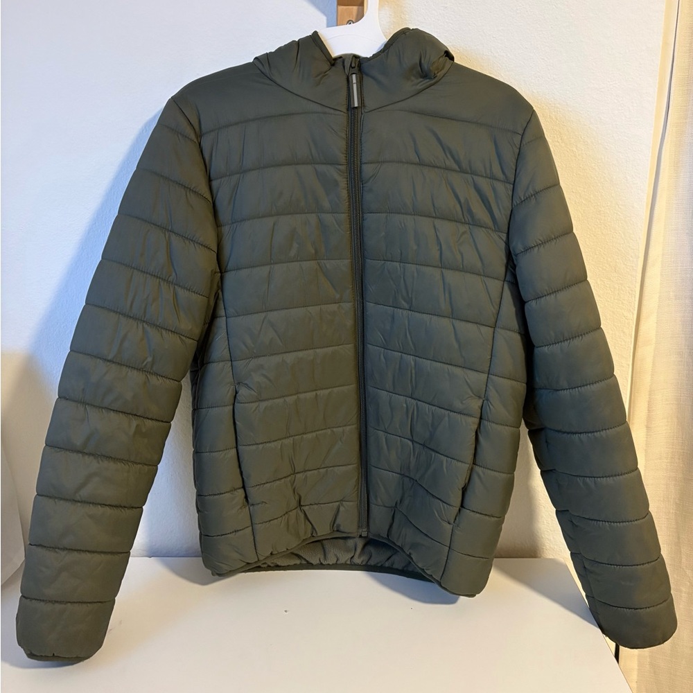 Cat & Jack Kids Olive Puffer Jacket